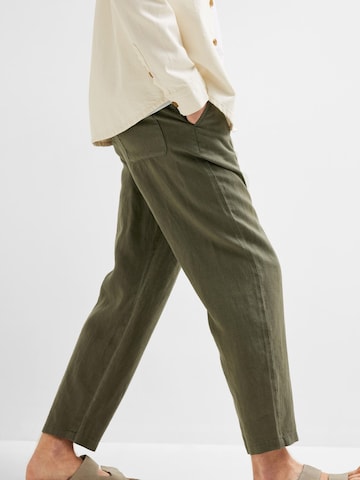 SELECTED - Loosefit Pantalón 'SLHMAGNUS' en verde
