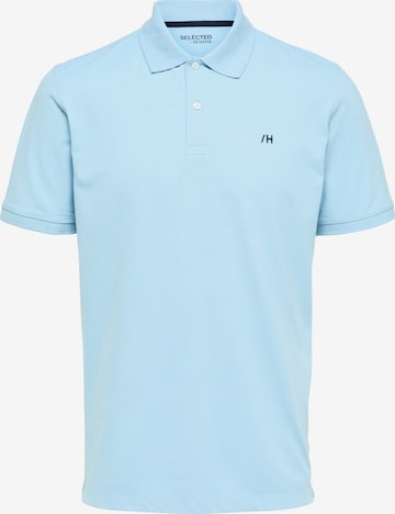 SELECTED HOMME - Camiseta 'AZE' en azul: frente