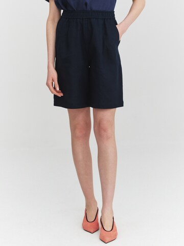 TATUUM Regular Broek 'Marta' in Blauw: voorkant