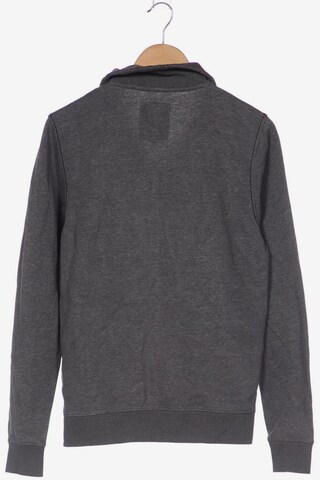 TOM TAILOR Sweatshirt & Zip-Up Hoodie in M in Grey
