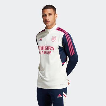 Sweat de sport 'Arsenal Condivo 22 ' ADIDAS SPORTSWEAR en blanc : devant