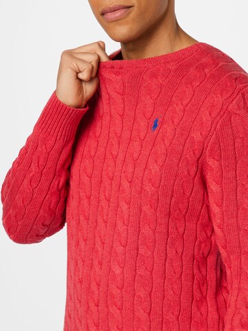 Coupe regular Pull-over 'DRIVER' Polo Ralph Lauren en rose