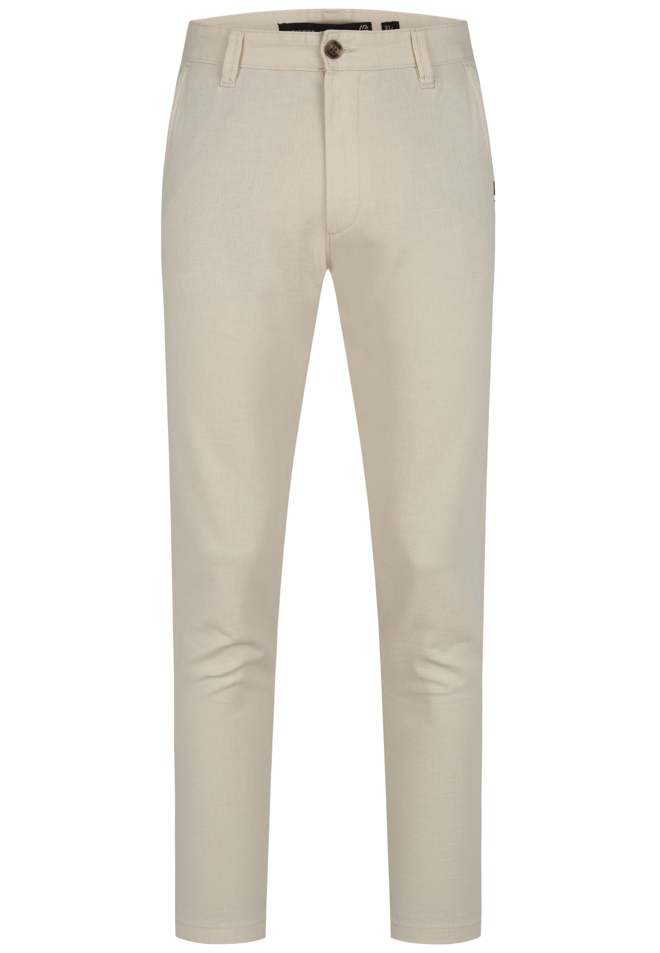 INDICODE JEANS Trousers in Beige: front