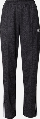 ADIDAS ORIGINALSregular Hlače - crna boja: prednji dio