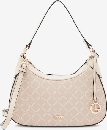 bēšs L.CREDI Pleca soma 'Filiberta': no priekšpuses