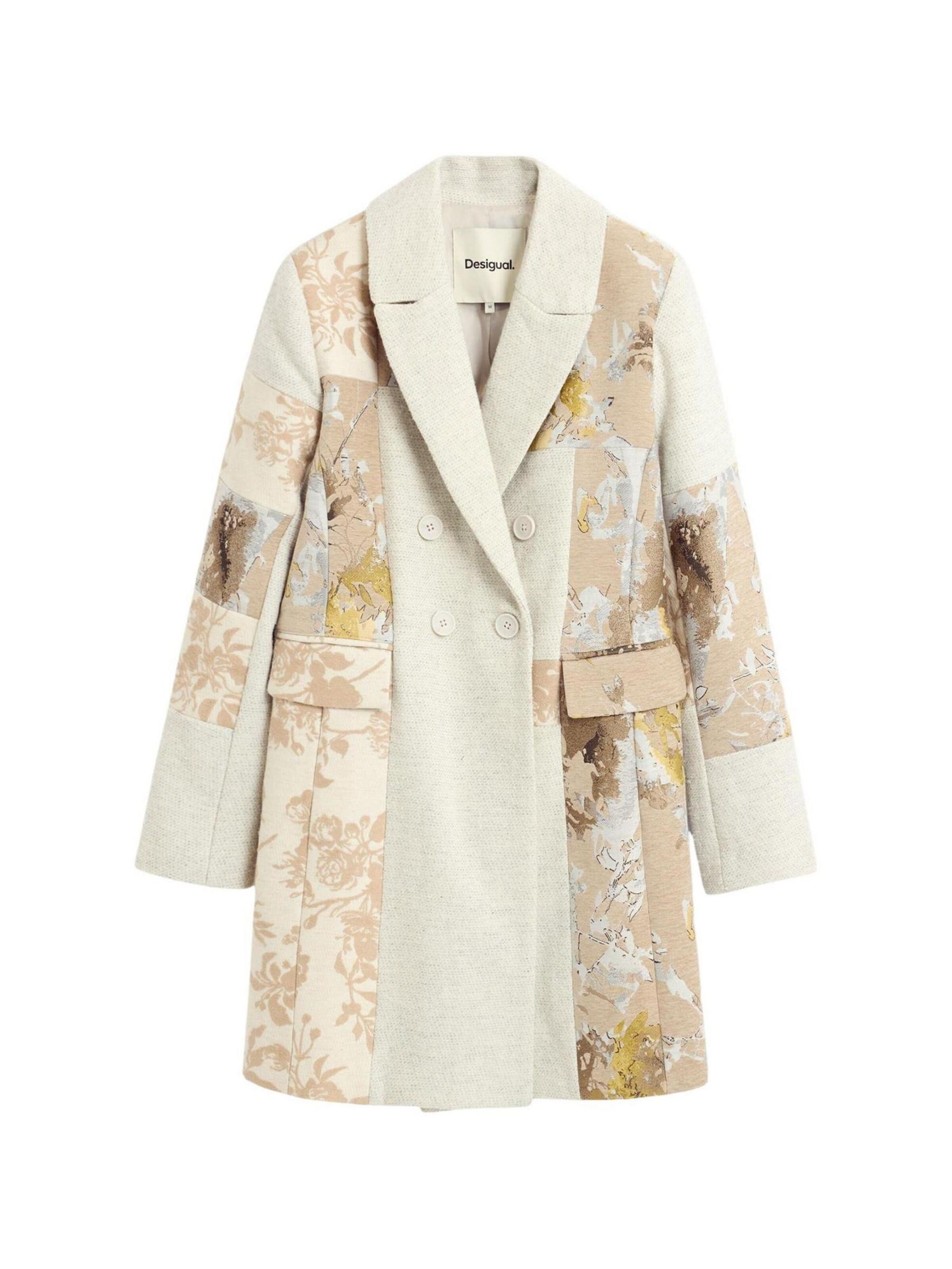 Manteau d’hiver 'COAT_JOYA 26WWEW19' Desigual en blanc : devant
