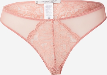 Slip 'VICKY UP' Underprotection en rose : devant