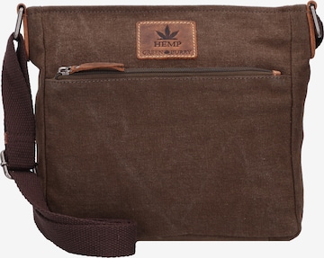 GREENBURRY Crossbody Bag in Brown: front