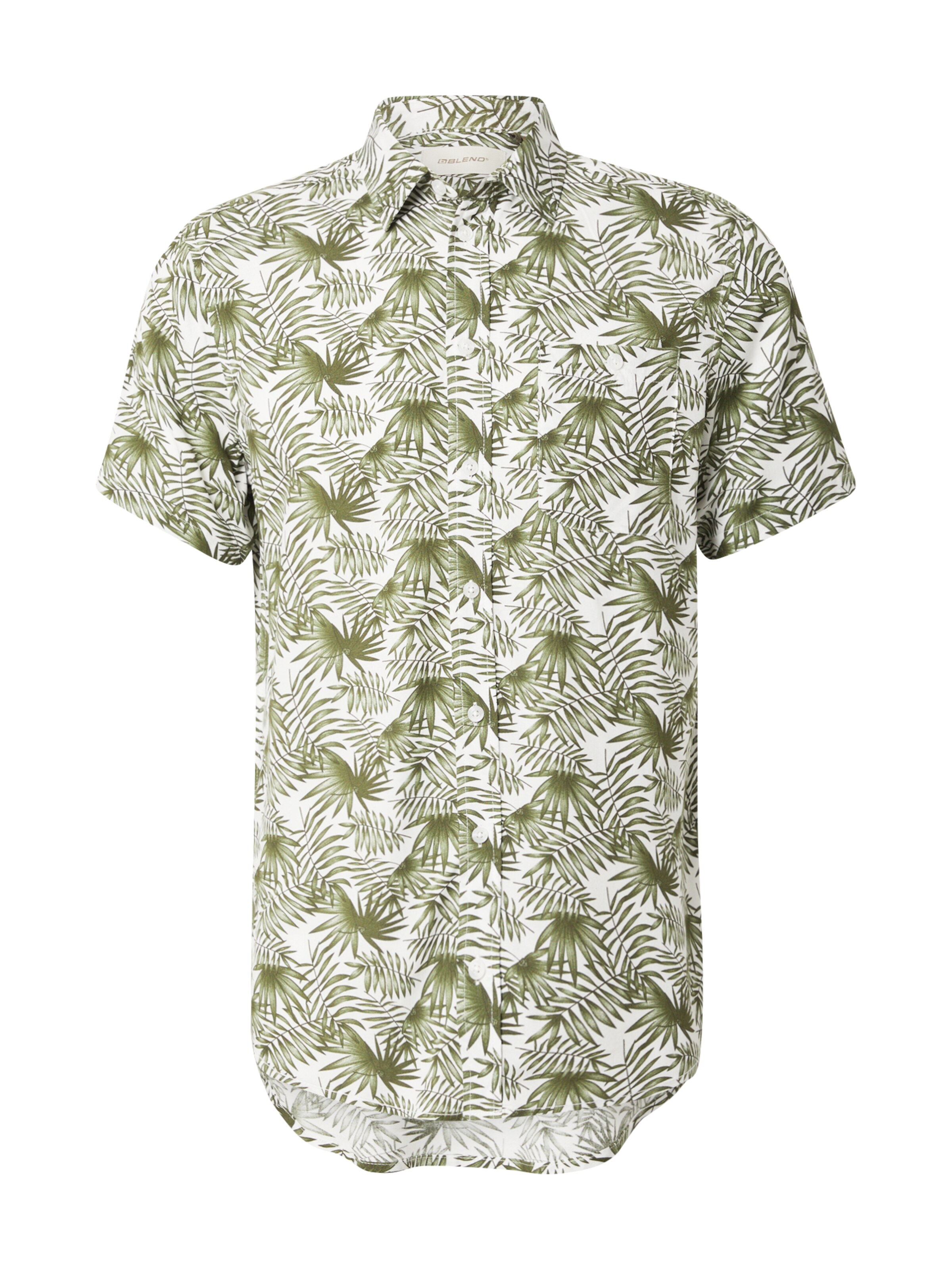 zaļš BLEND Standarta piegriezums Krekls &#x27;HADIM&#x27;: no priekšpuses