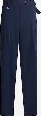 Loosefit Pantalon cargo SSEINSE en bleu : devant