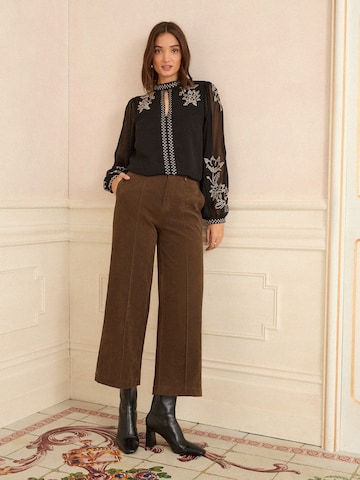 love & roses Bluse in Schwarz