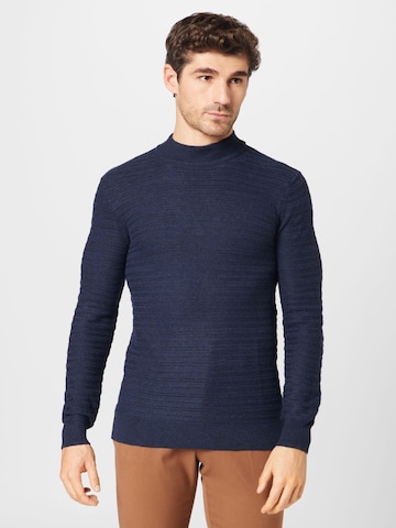 Pull-over TOM TAILOR en bleu : devant