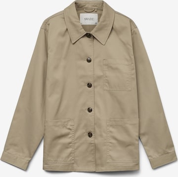 AwarePrijelazna jakna 'AWSOVINA' - bež boja: prednji dio