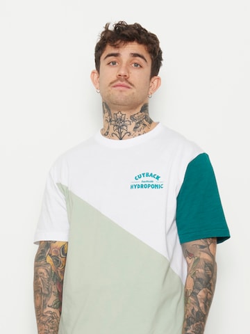 hydroponic - Camiseta 'Hydroponic Cutback Graphic T-Shirt' en Mezcla de colores: frente