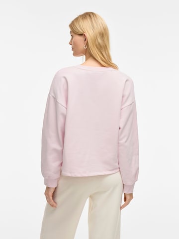 VILA Sweatshirt 'VIHailey' in Pink