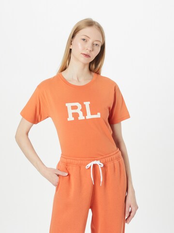 Polo Ralph Lauren Shirt in Oranje: voorkant