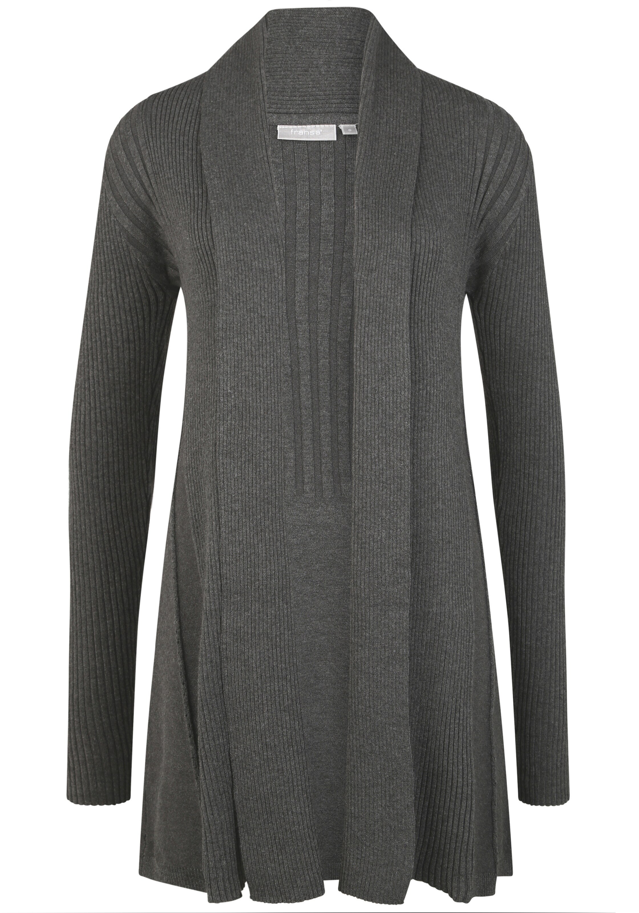 Fransa Cardigan i grå: forside