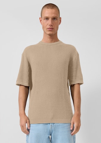 QS Sweater in Beige: front