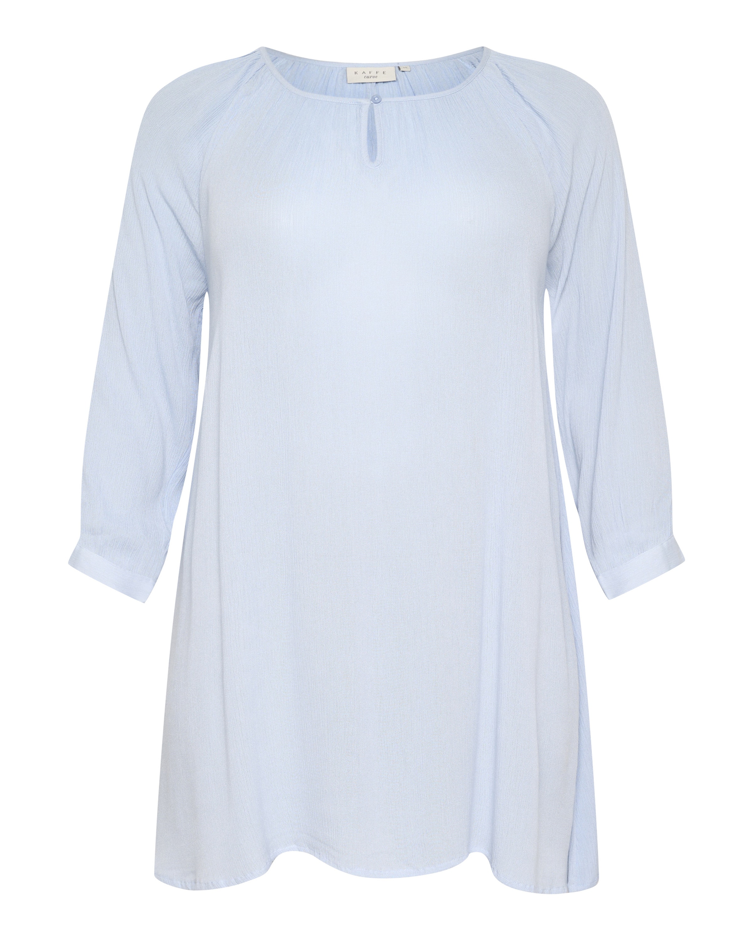 KAFFE CURVE Tunic 'Ami' in Blue: front