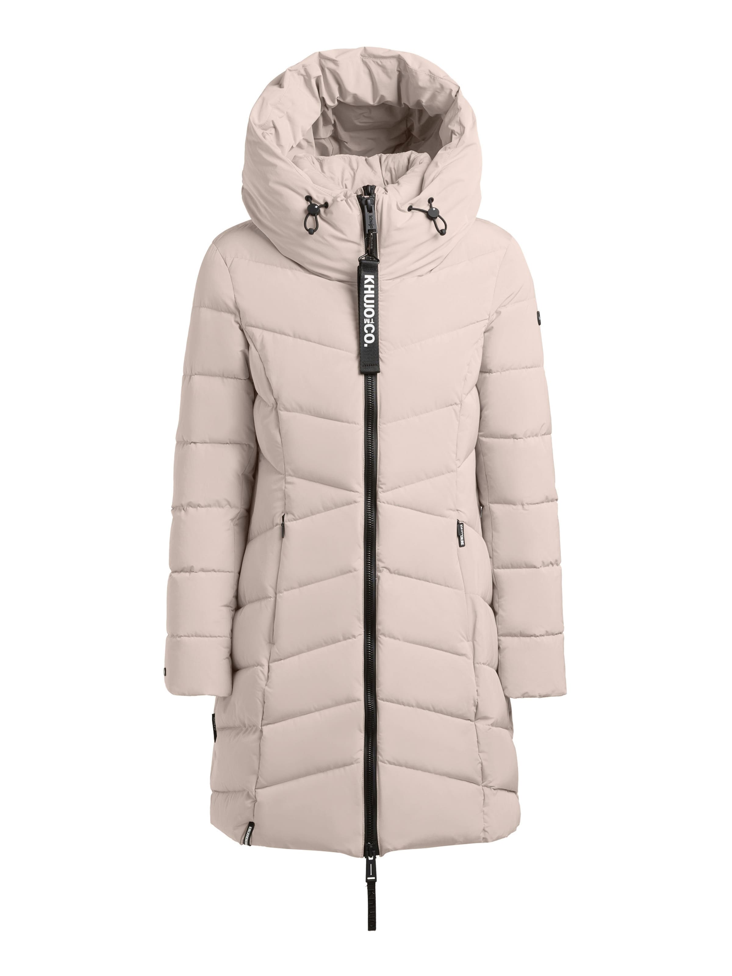 khujo Winter Coat 'Kiera' in Beige: front