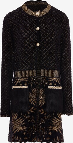 faina Knit cardigan in Black: front