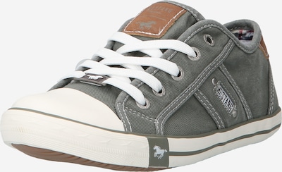 Sneaker low MUSTANG pe gri / kaki / alb murdar, Vizualizare produs