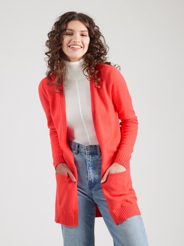 VILA - Cárdigan 'VIRil' en rojo: frente