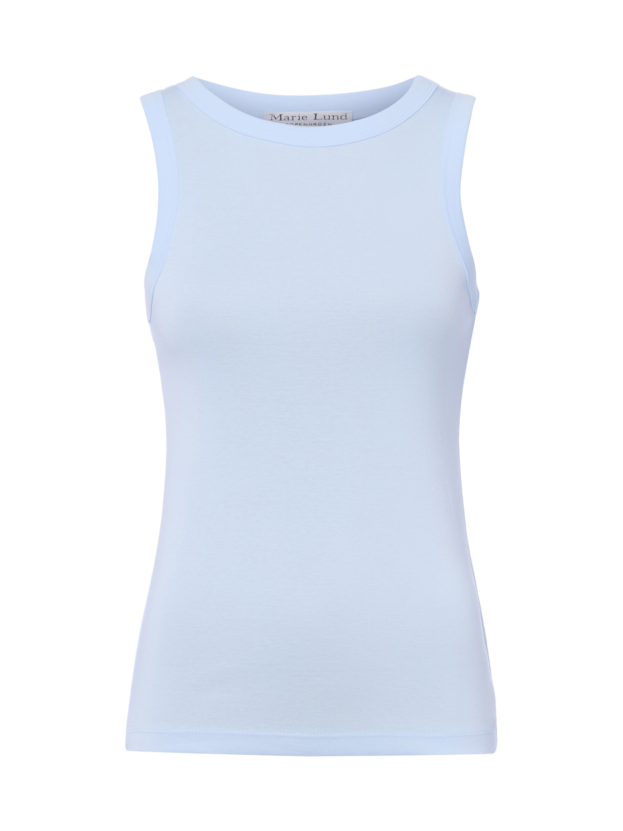 Marie Lund Top in Blue: front