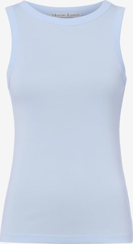 Marie Lund Top in Blue: front