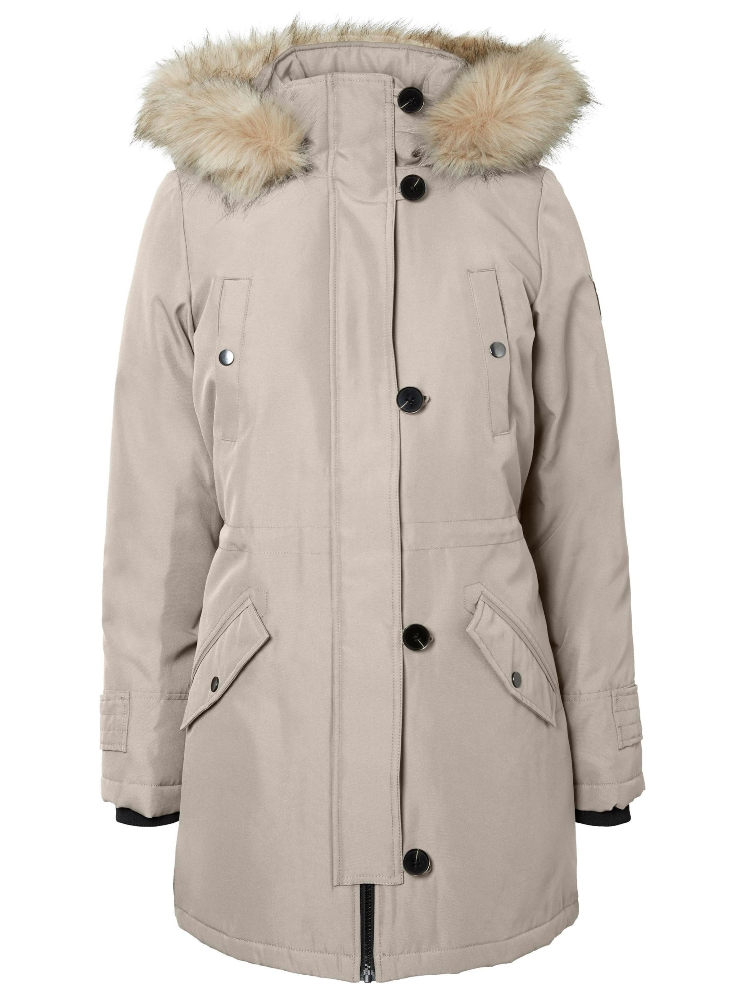 VERO MODA Winterparka 'VMExcursion Expedition' in Grijs: voorkant