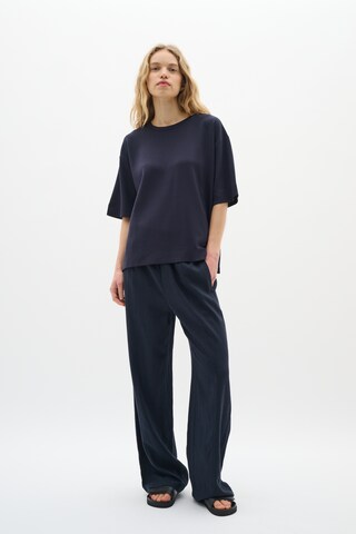 InWear Wide Leg Bukser i blå