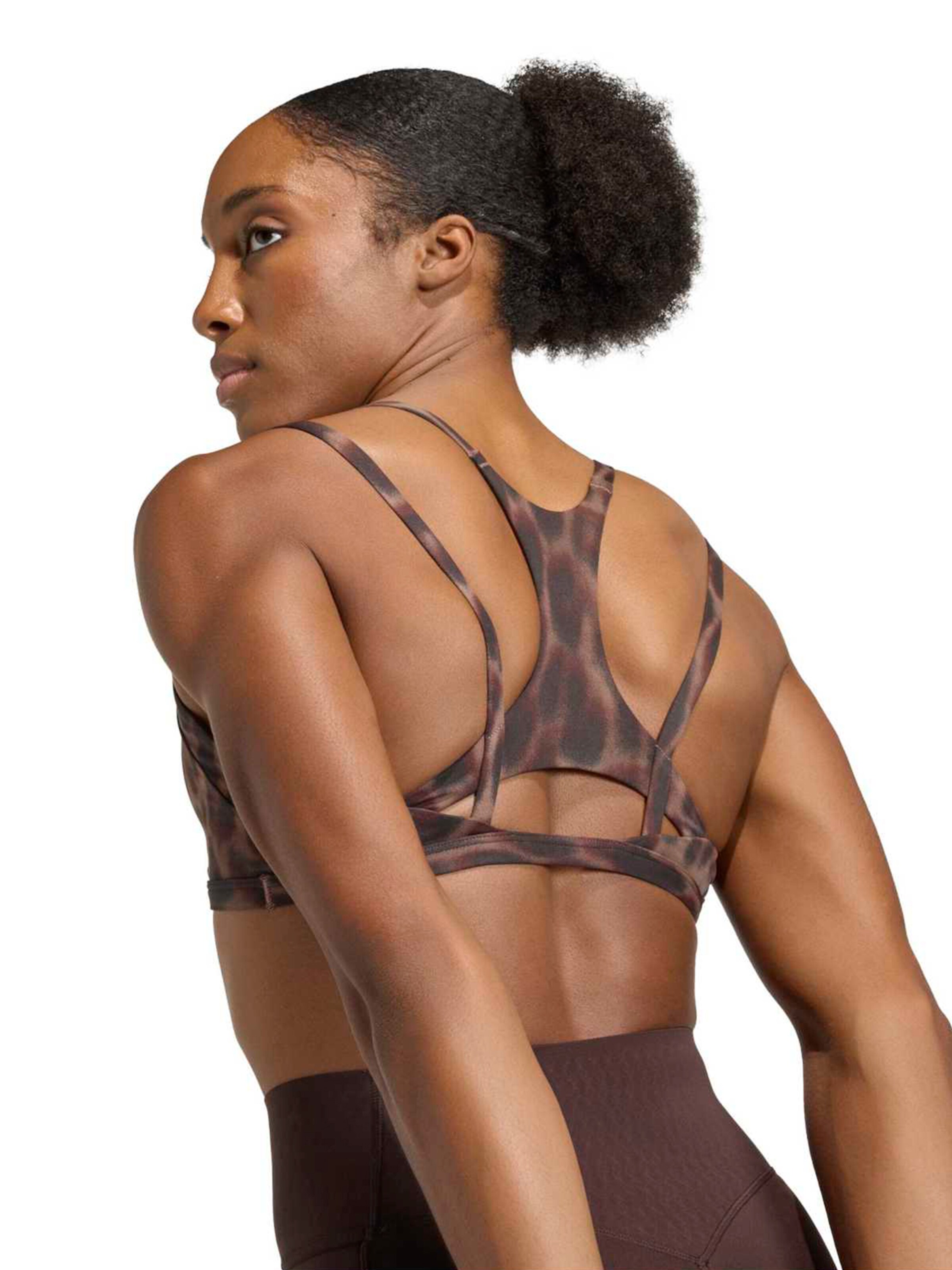 ruda ADIDAS PERFORMANCE Biustjė Sportinė liemenėlė 'Optime'