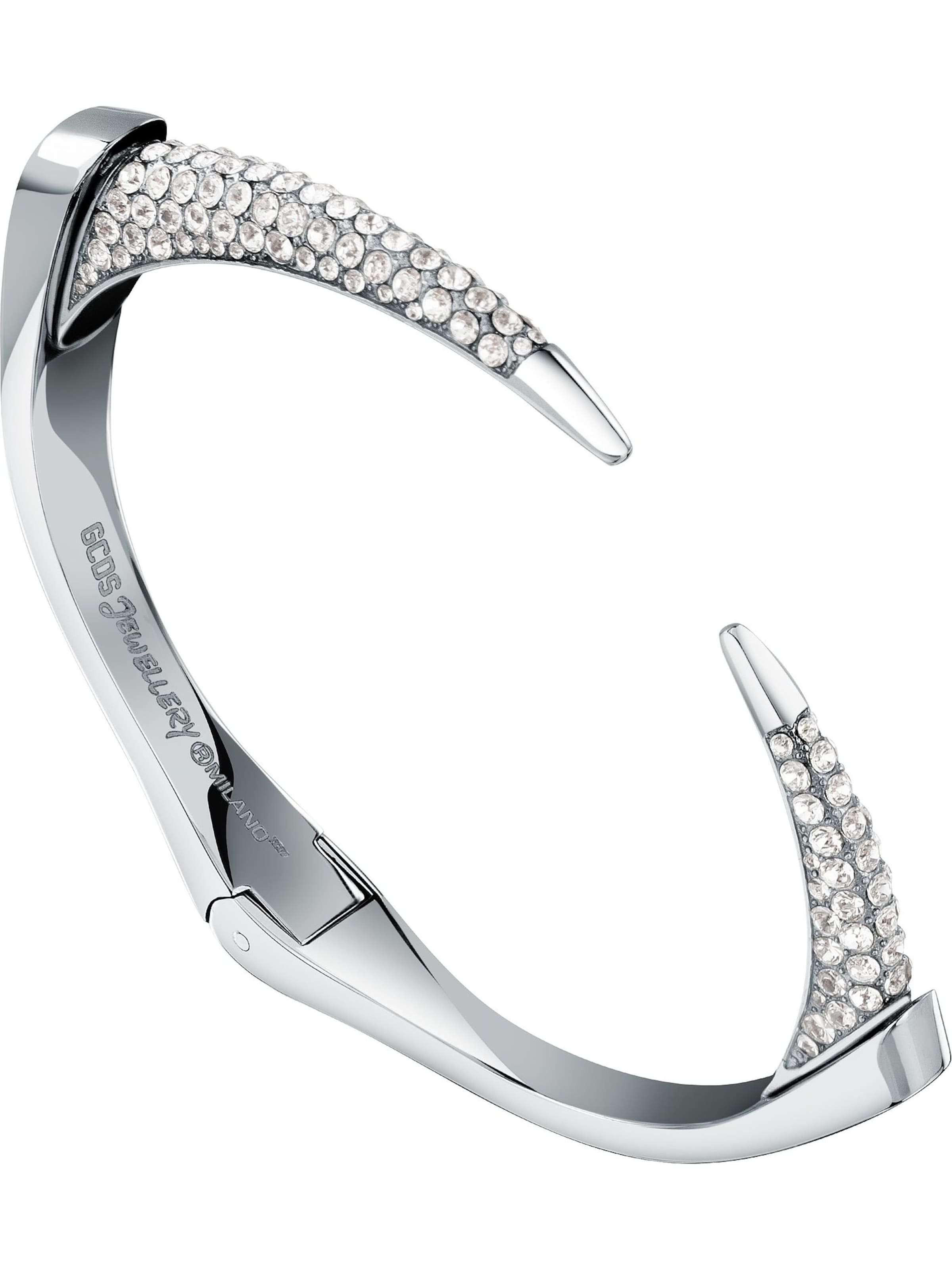 GCDS Armband in Silber: Vorderseite