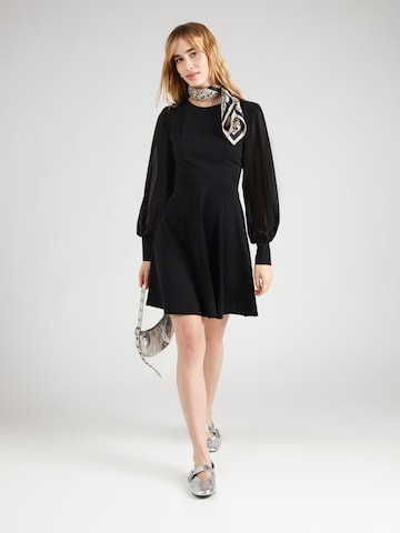 WAL G. - Vestido 'KAT' en negro: frente