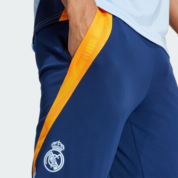 ADIDAS PERFORMANCE Slimfit Sportbroek 'Real Madrid Tiro 24 Competition' in Blauw