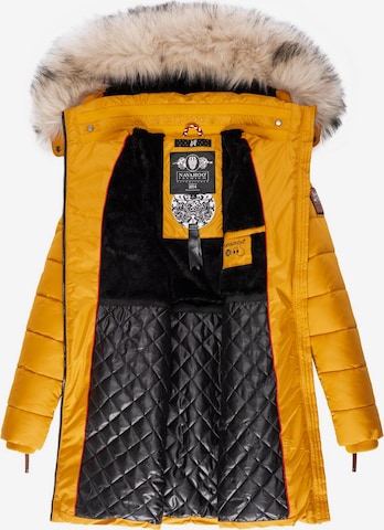 Cappotto invernale 'Nimalaa' di NAVAHOO in giallo