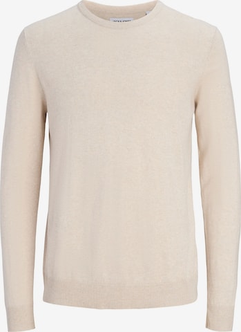 Felpa 'JJEmil' di JACK & JONES in beige: frontale