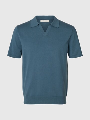 SELECTED Shirt 'SLHTeller' in Blue: front