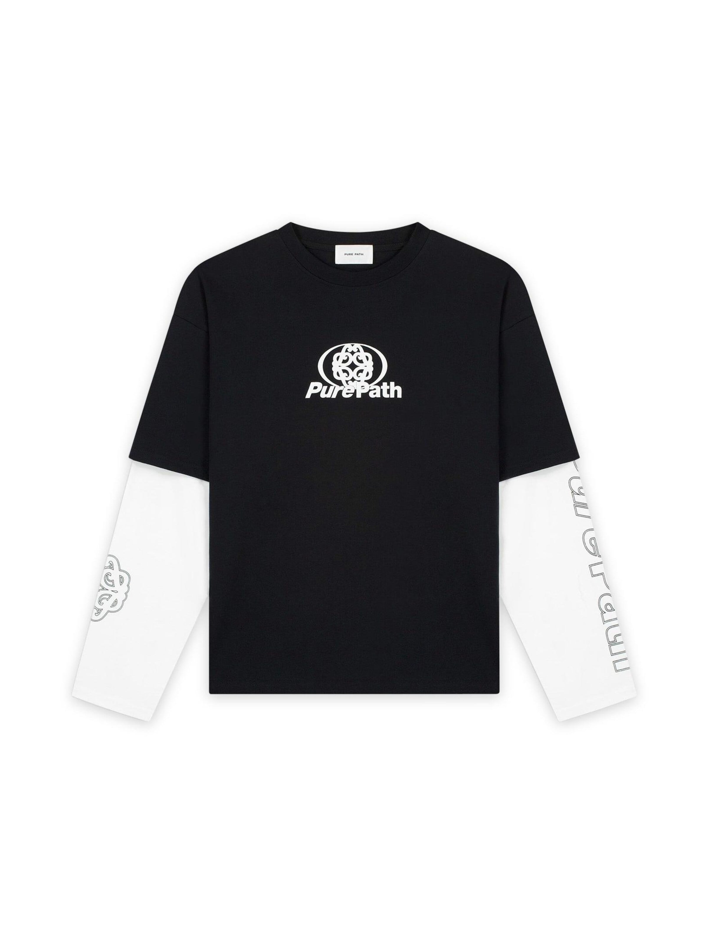 Pure Path Shirt in Black: front
