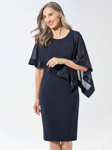 Goldner Avondjurk in Blauw: voorkant