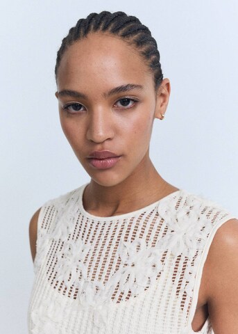 MANGO Kleid in Beige