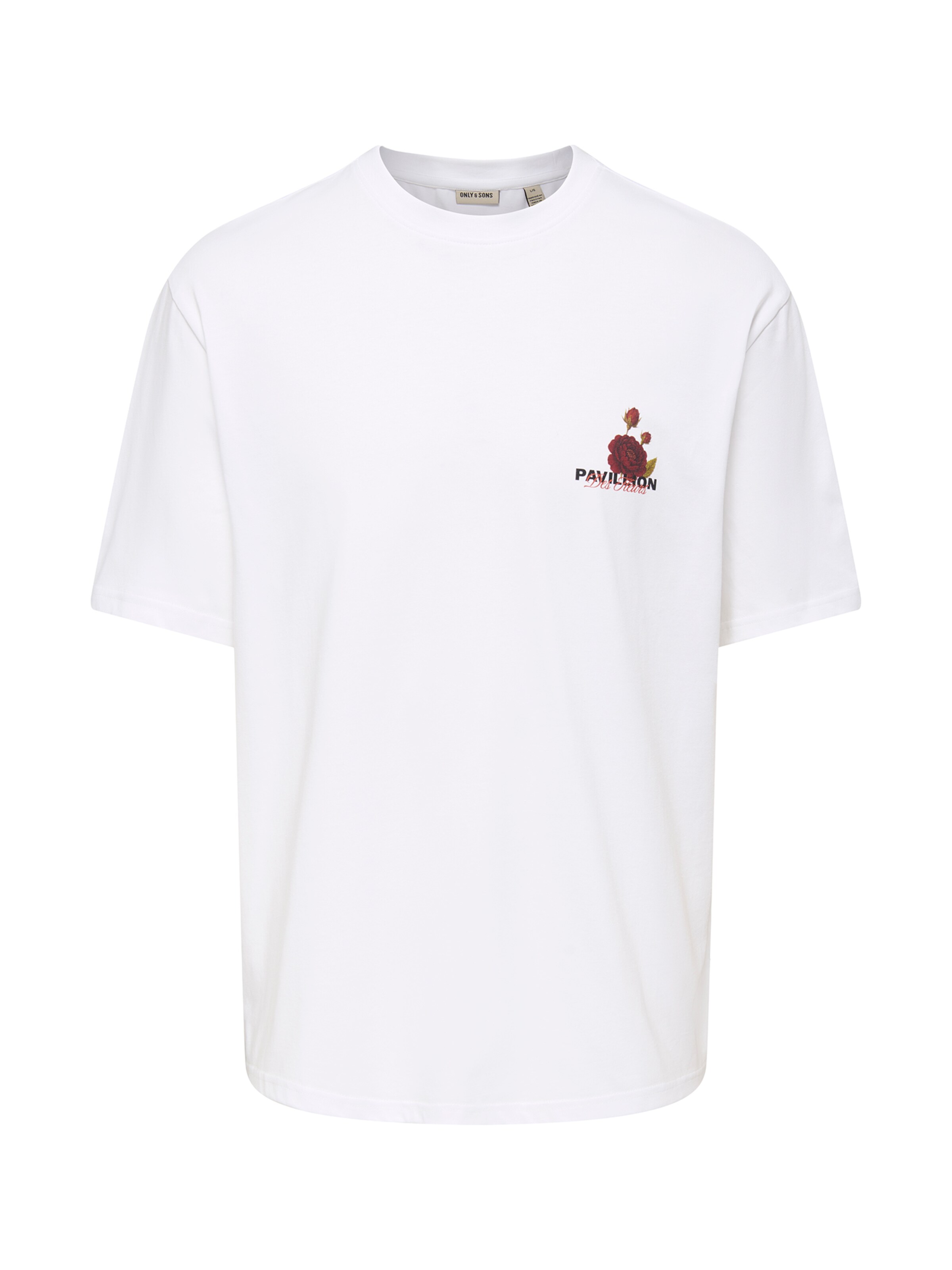 Only & Sons Shirt 'ONSNATURE' in White: front