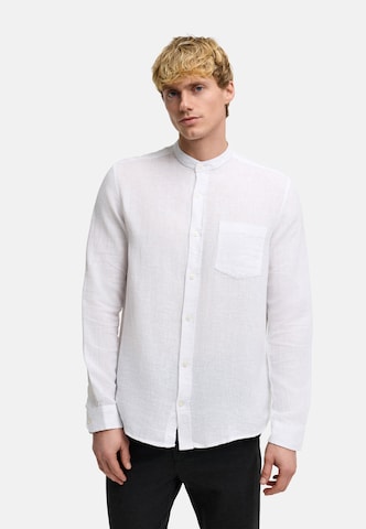 Kronstadt Regular fit Zakelijk overhemd 'KSGallagher' in Wit: voorkant