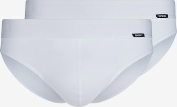 Slip di Skiny in bianco: frontale