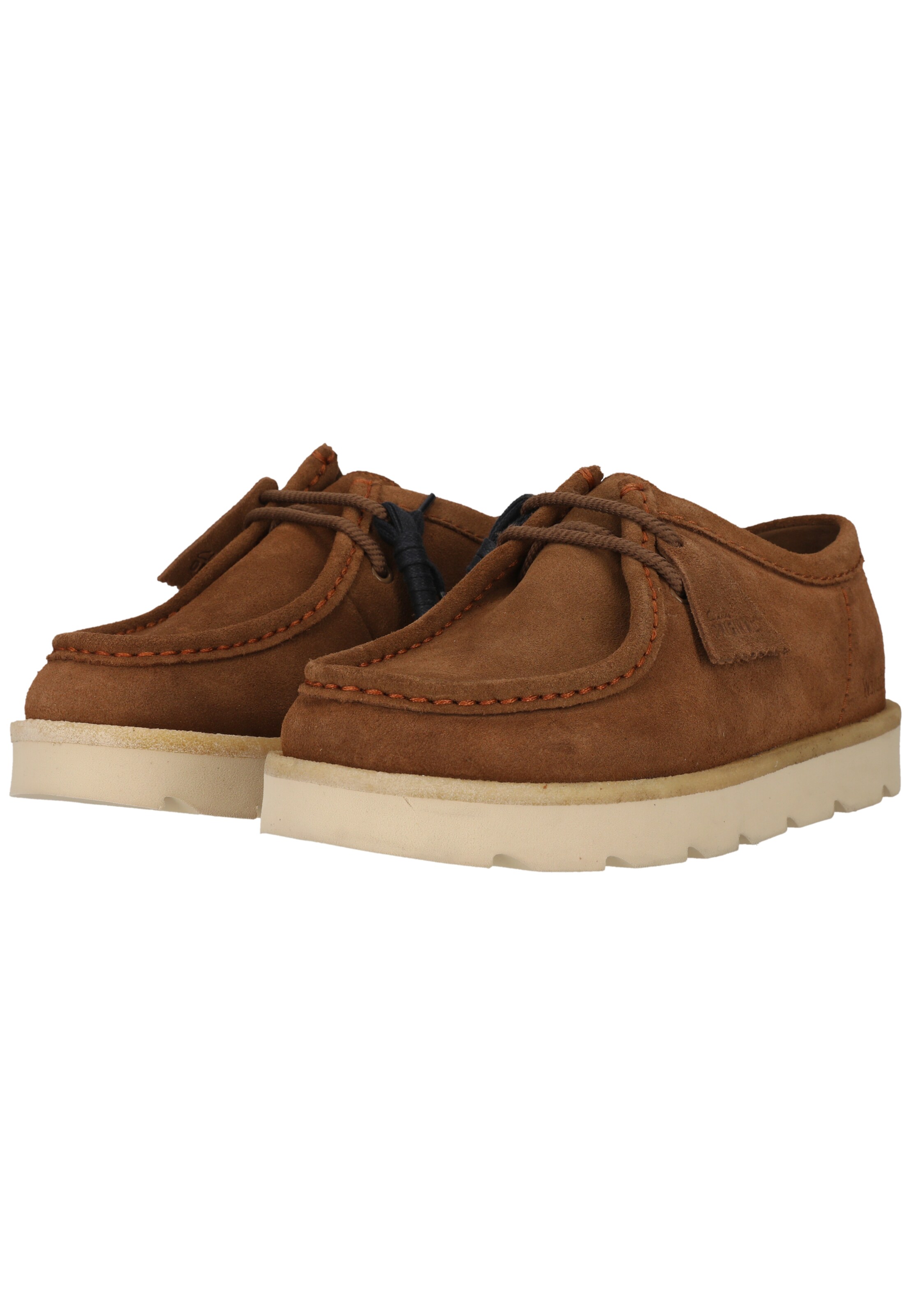 CLARKS Lace-up shoe 'Meare Walla' in Brown