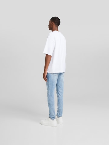 Bershka Skinny Fit Дънки в синьо