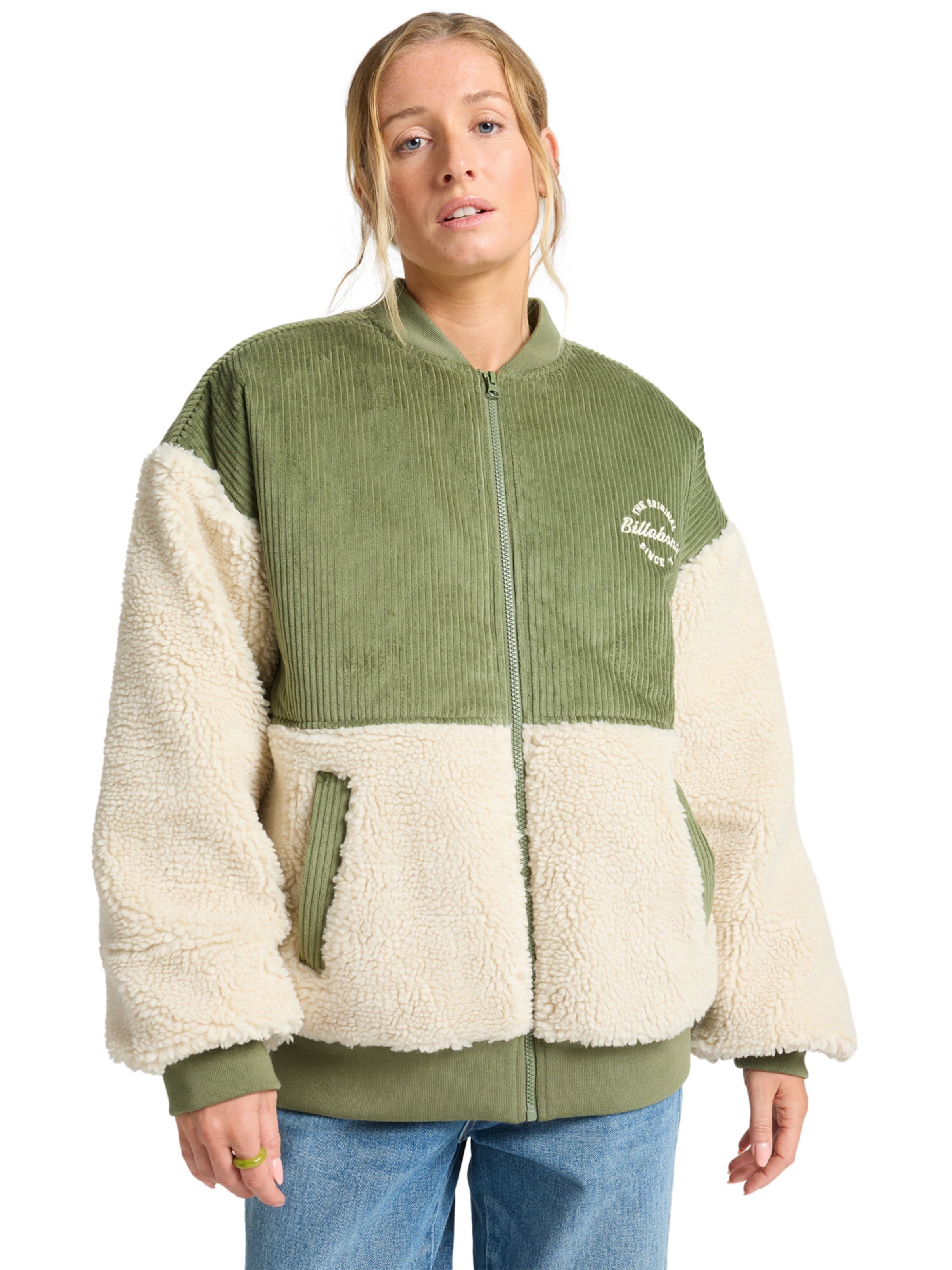 BILLABONG Between-Season Jacket 'New Wave' in White: front