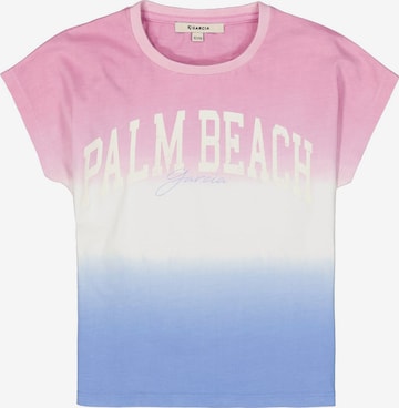 T-Shirt GARCIA en rose : devant