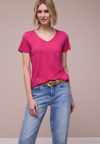 STREET ONE Shirt in Pink: front