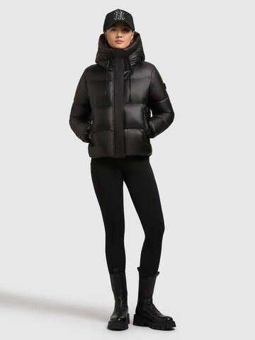 Veste d’hiver 'Enits' khujo en noir